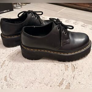 Dr Marten 1461 smooth leather platform